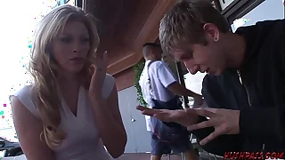 Horny Mom picks up young guy for a hard fucking